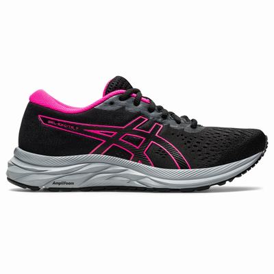 Asics Gel-Excite 7 - Naisten Juoksukengät - Mustat